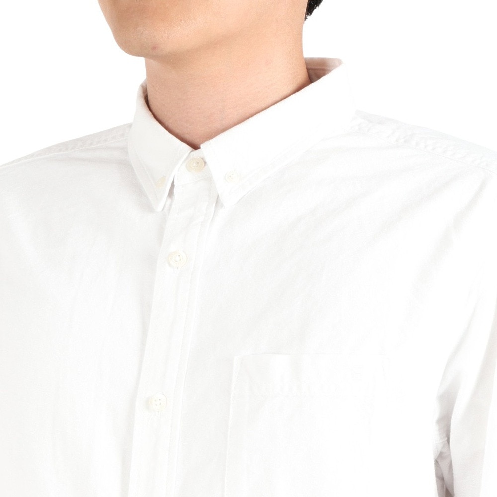 エルケクス（ELKEX）（メンズ）長袖シャツ メンズ オックスフォード  EKM3FA0001 WHT