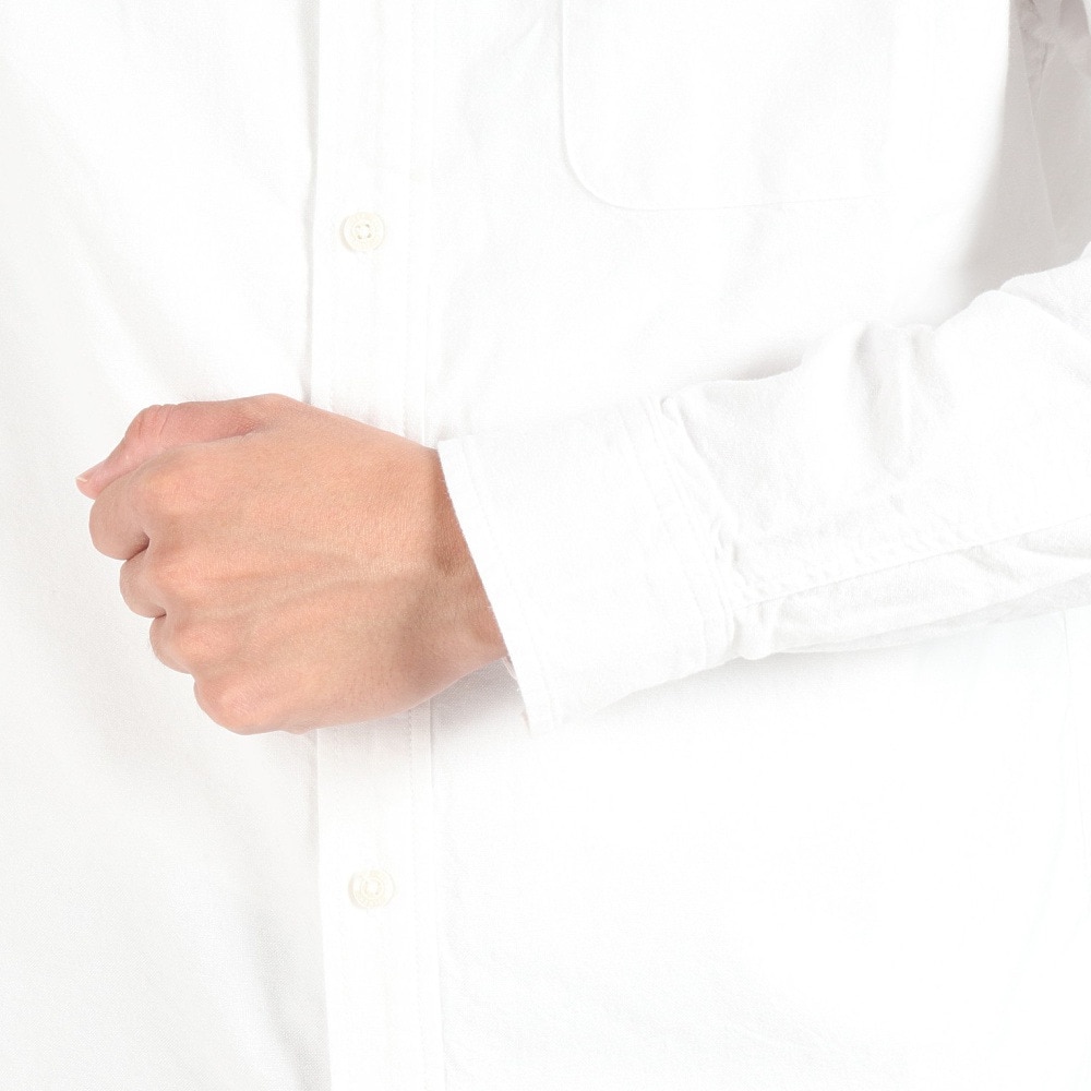 エルケクス（ELKEX）（メンズ）長袖シャツ メンズ オックスフォード  EKM3FA0001 WHT