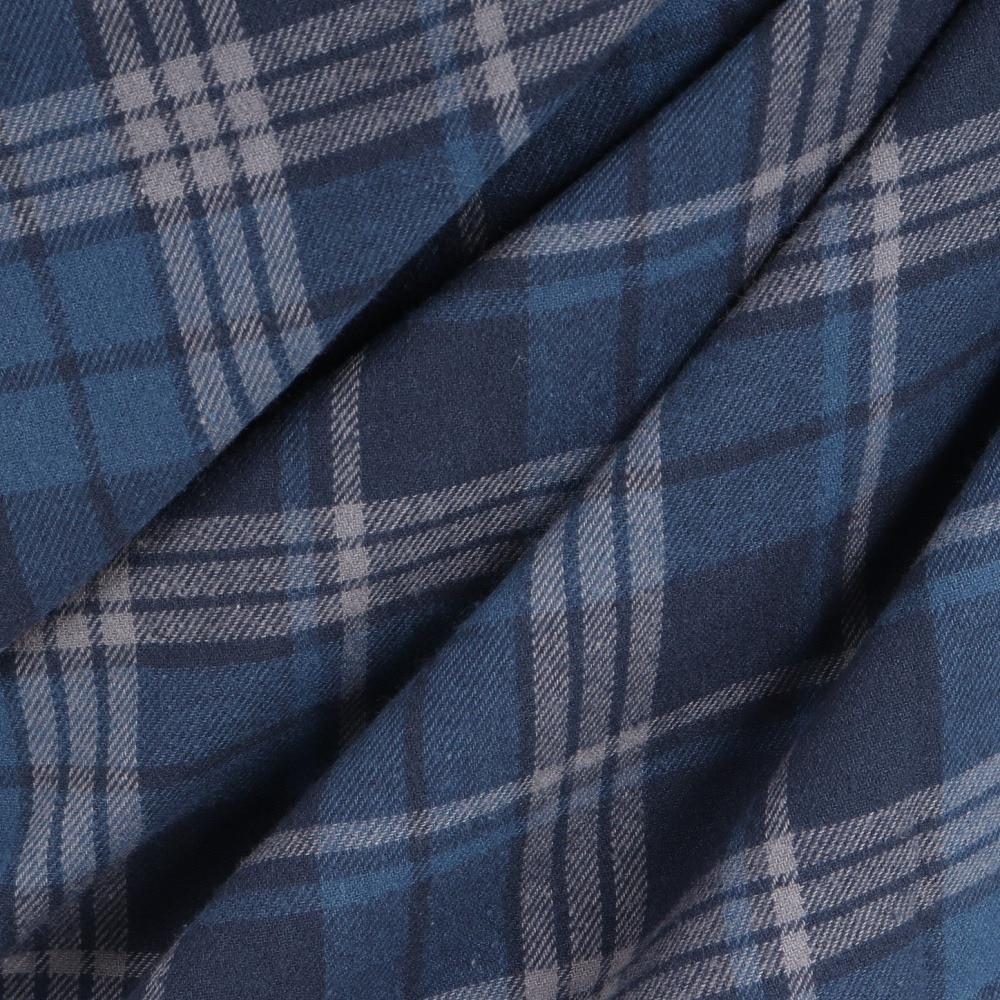 エルケクス（ELKEX）（メンズ）長袖フランネルシャツ EKM3FA0017 BLU