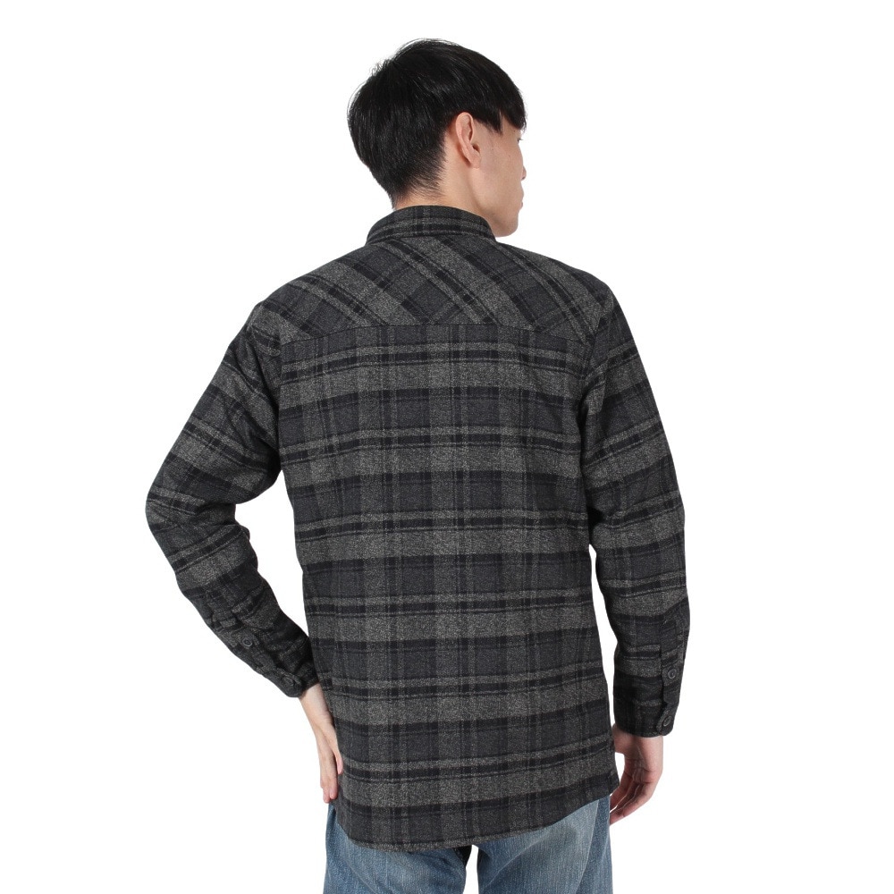 エルケクス（ELKEX）（メンズ）FLANNEL PADDING 長袖Tシャツ EKM4FA0013 CGRY