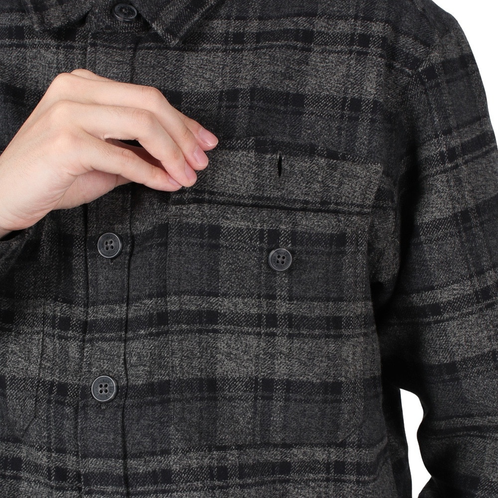 エルケクス（ELKEX）（メンズ）FLANNEL PADDING 長袖Tシャツ EKM4FA0013 CGRY
