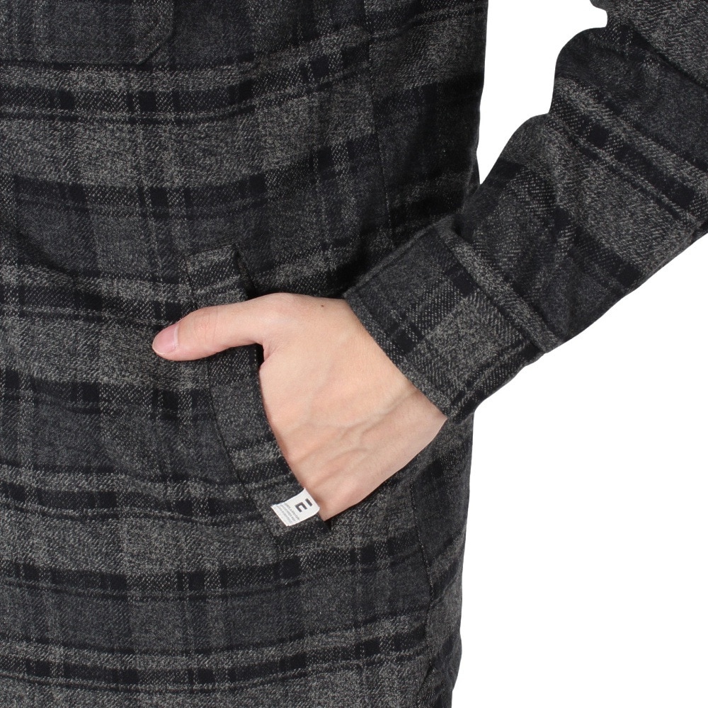 エルケクス（ELKEX）（メンズ）FLANNEL PADDING 長袖Tシャツ EKM4FA0013 CGRY