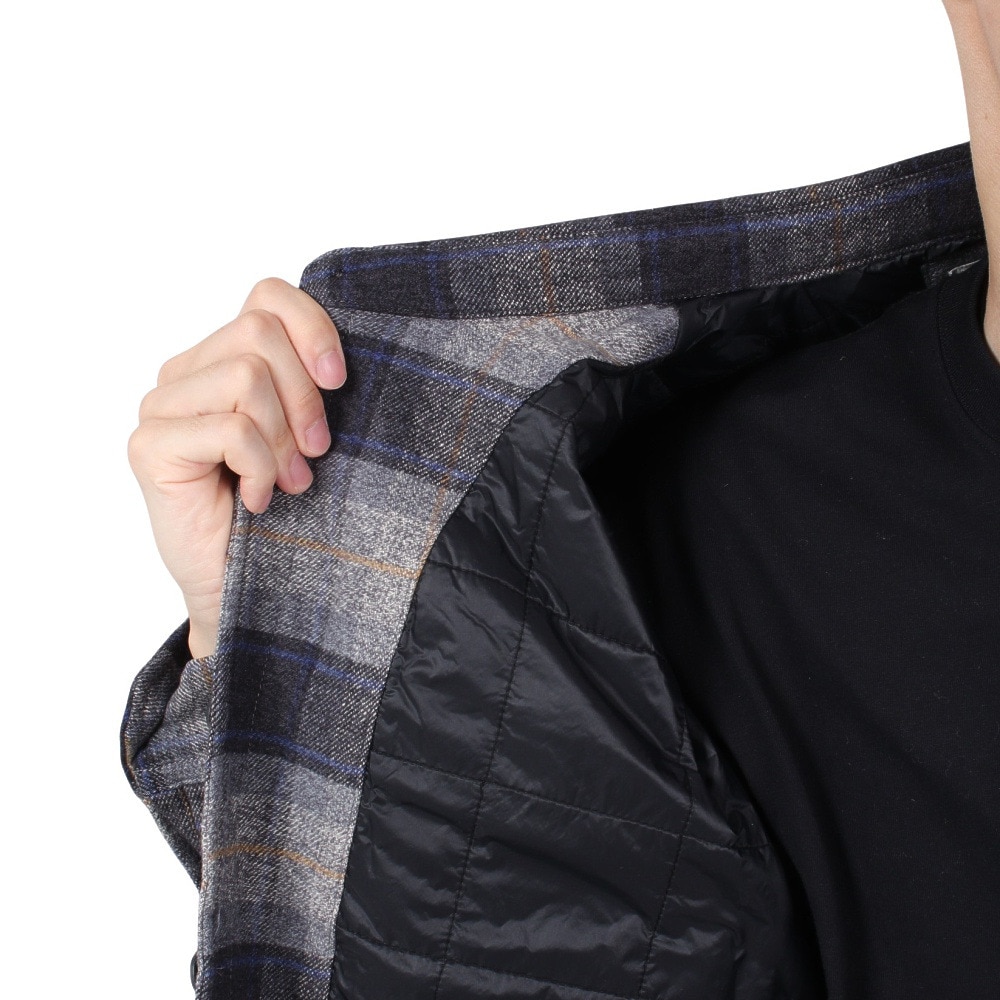 エルケクス（ELKEX）（メンズ）FLANNEL PADDING 長袖Tシャツ EKM4FA0013 NVY