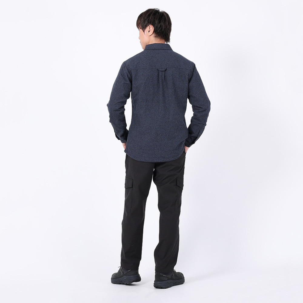 エルケクス（ELKEX）（メンズ）長袖 パディングシャツ EKM3FA0008 NVY