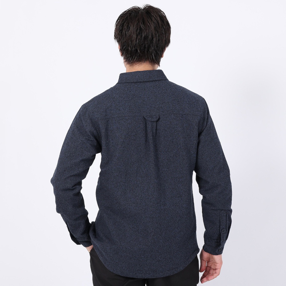 エルケクス（ELKEX）（メンズ）長袖 パディングシャツ EKM3FA0008 NVY