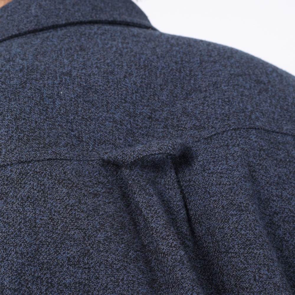 エルケクス（ELKEX）（メンズ）長袖 パディングシャツ EKM3FA0008 NVY