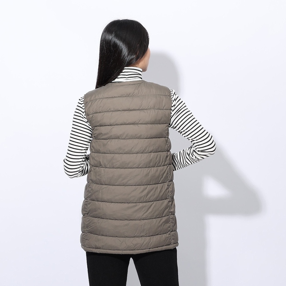 エルケクス（ELKEX）（レディース）LIGHT PADDING ベスト EKL4FA0025 MOK