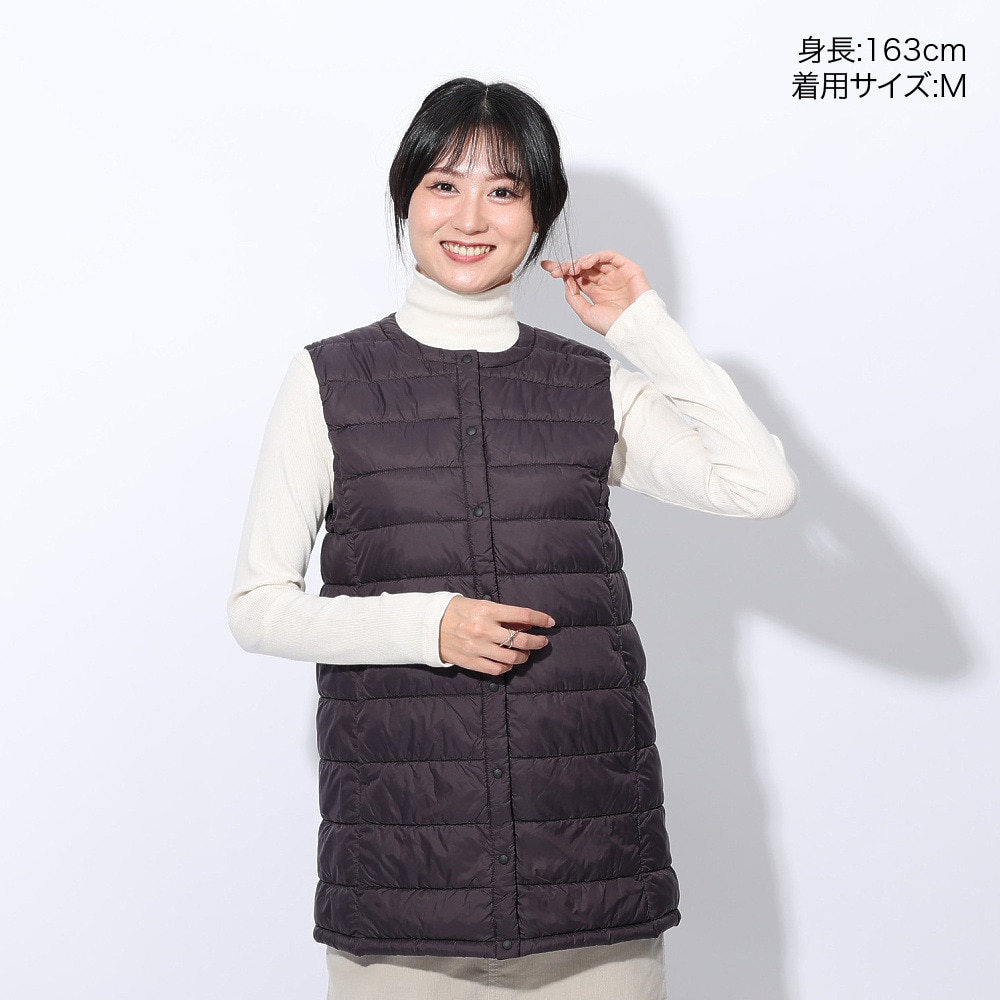 エルケクス（ELKEX）（レディース）LIGHT PADDING ベスト EKL4FA0025 PUL