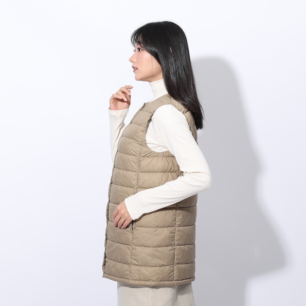 エルケクス（ELKEX）（レディース）LIGHT PADDING ベスト EKL4FA0025 SBEG