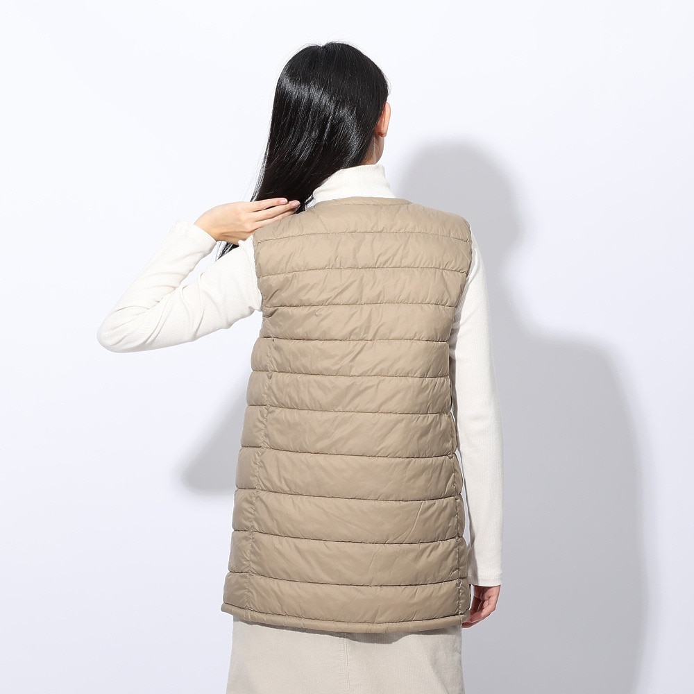 エルケクス（ELKEX）（レディース）LIGHT PADDING ベスト EKL4FA0025 SBEG