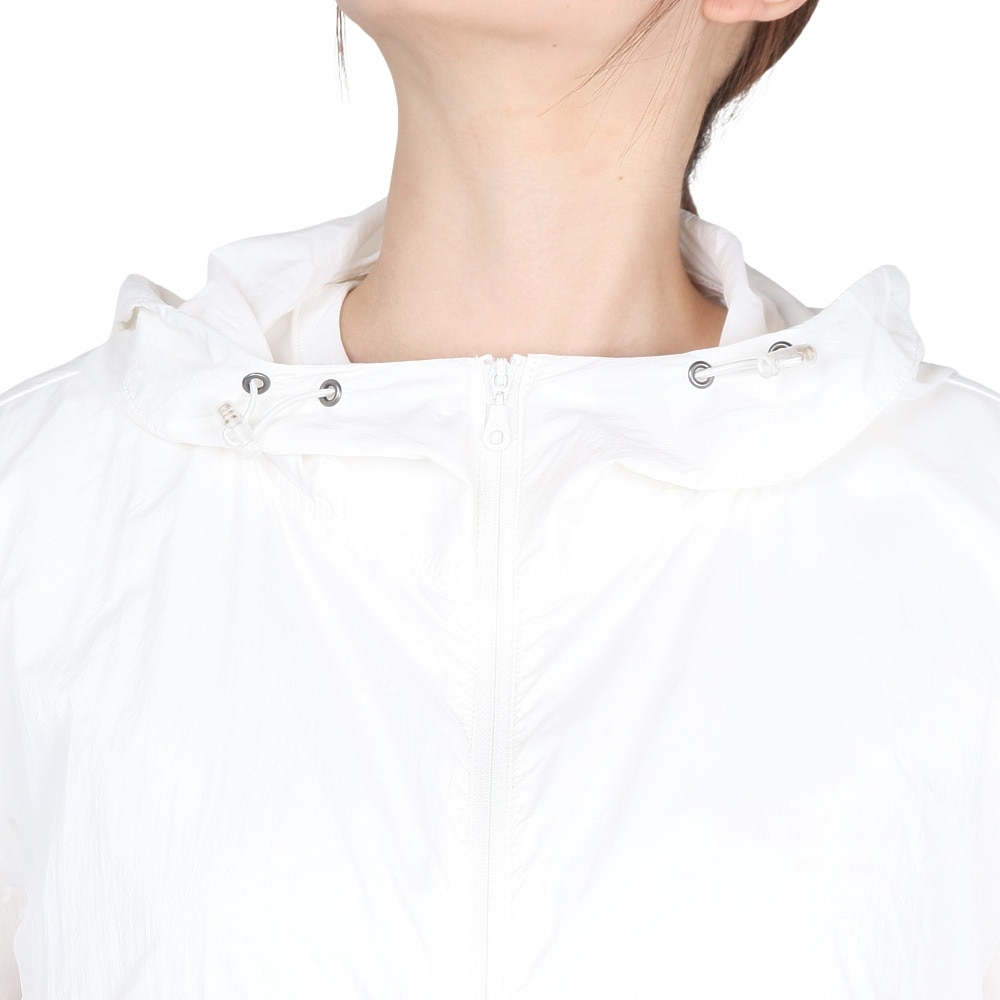 エルケクス（ELKEX）（レディース）長袖 UV ジップアップ フーディー EKL5SP0040 OWHT