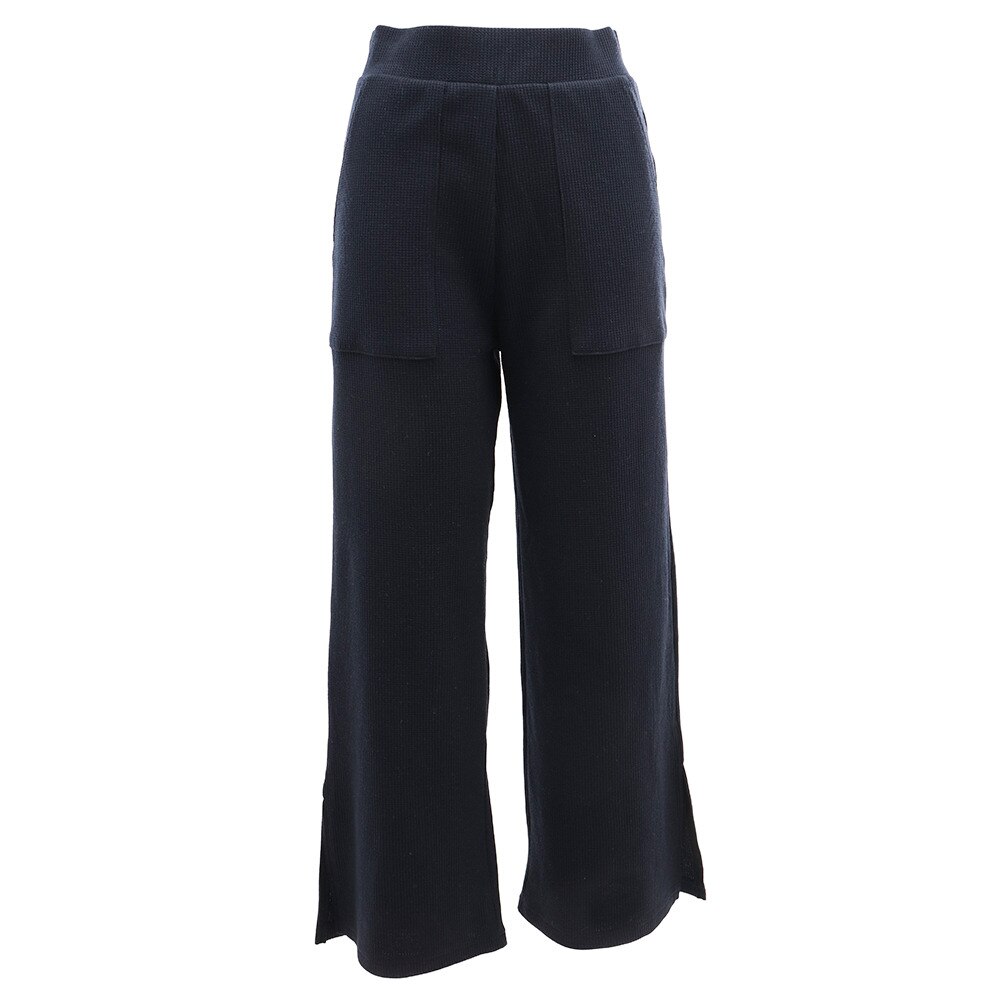  ワッフルワイドパンツ 872PA0HT3166 NVY