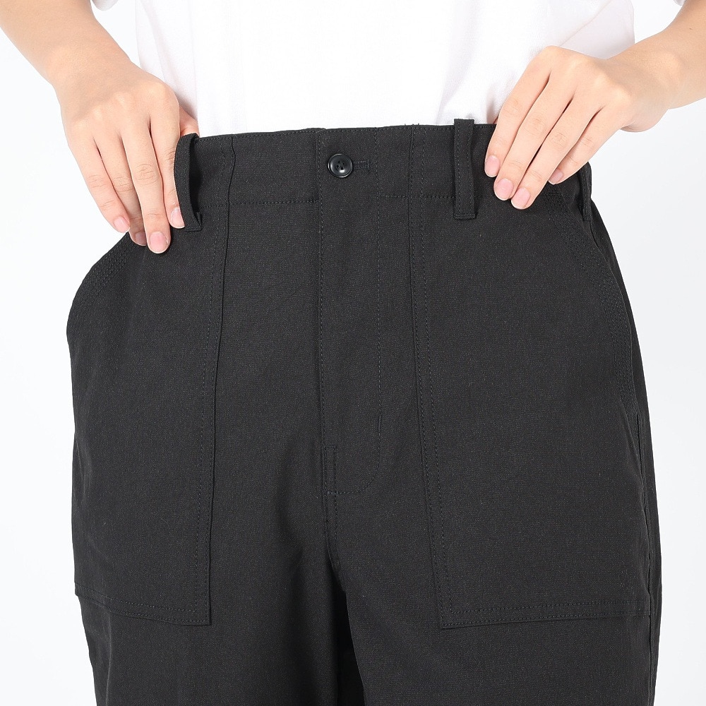 エルケクス（ELKEX）（レディース）BAKER ワイドパンツ EKL3FA0016 BLK