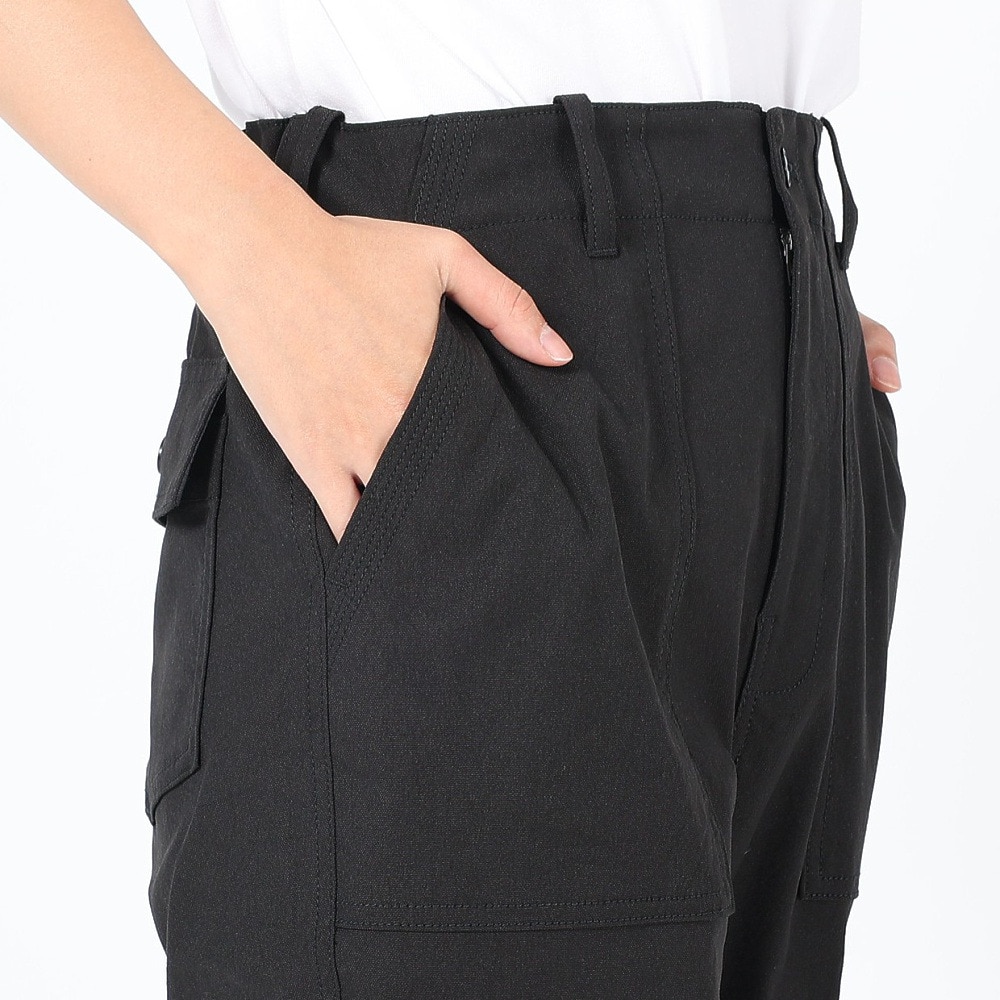 エルケクス（ELKEX）（レディース）BAKER ワイドパンツ EKL3FA0016 BLK