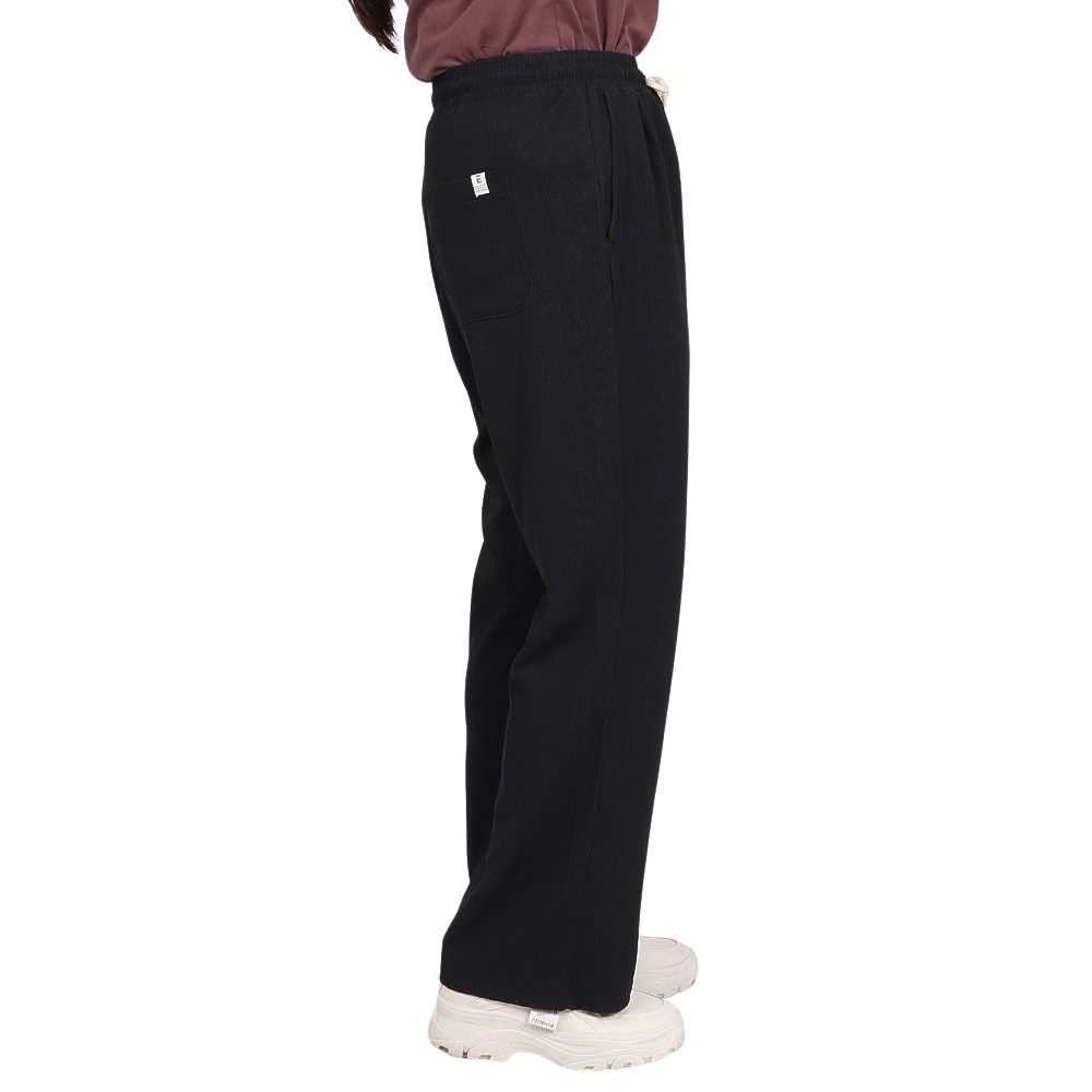 エルケクス（ELKEX）（レディース）リラックス ワイドパンツ EKL5S10045 BLK