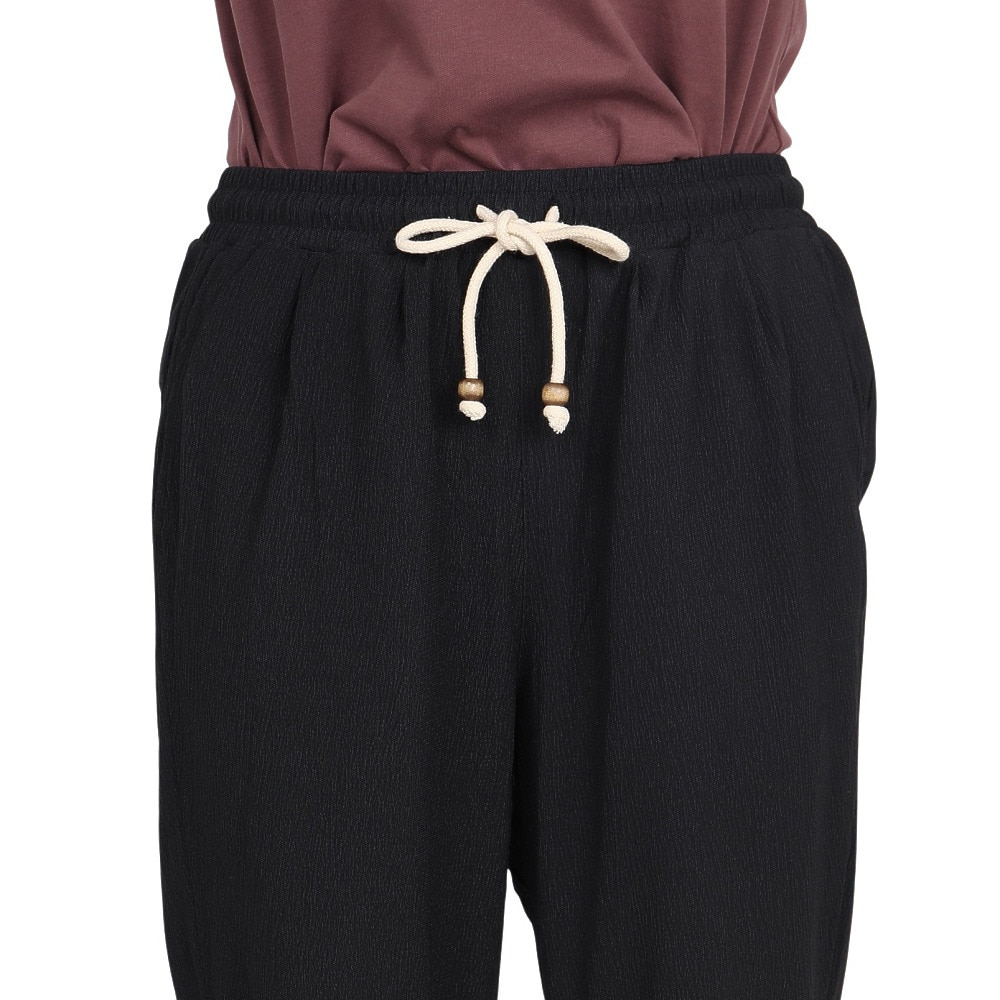 エルケクス（ELKEX）（レディース）リラックス ワイドパンツ EKL5S10045 BLK