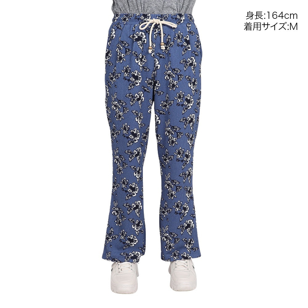 エルケクス（ELKEX）（レディース）リラックス ワイドパンツ EKL5S10045 BLXWH
