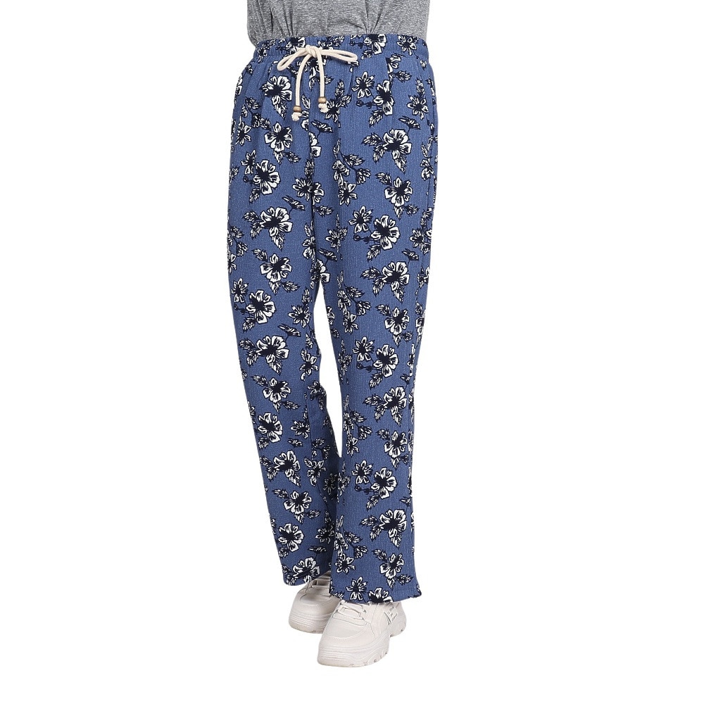 エルケクス（ELKEX）（レディース）リラックス ワイドパンツ EKL5S10045 BLXWH