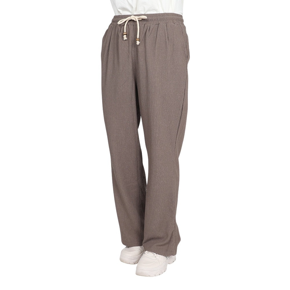 エルケクス（ELKEX）（レディース）リラックス ワイドパンツ EKL5S10045 MOK