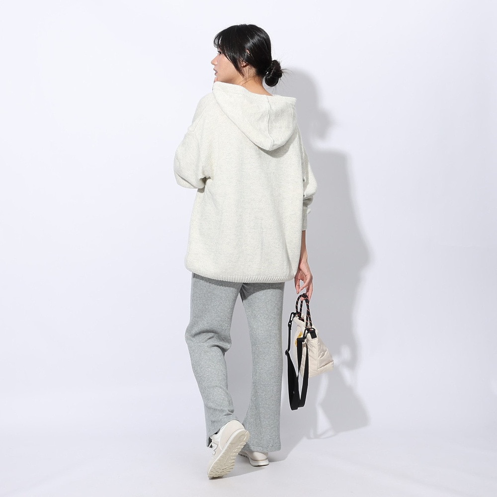 エルケクス（ELKEX）（レディース）リブ ワイドパンツ EKL4FA0021 MGRY