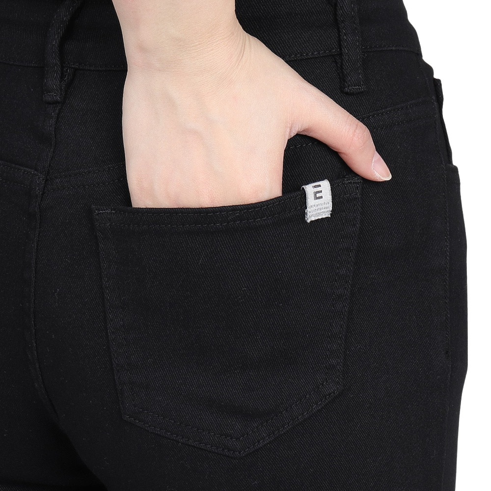 エルケクス（ELKEX）（レディース）ストレッチデニム パンツ EKL5SP0046 BLK