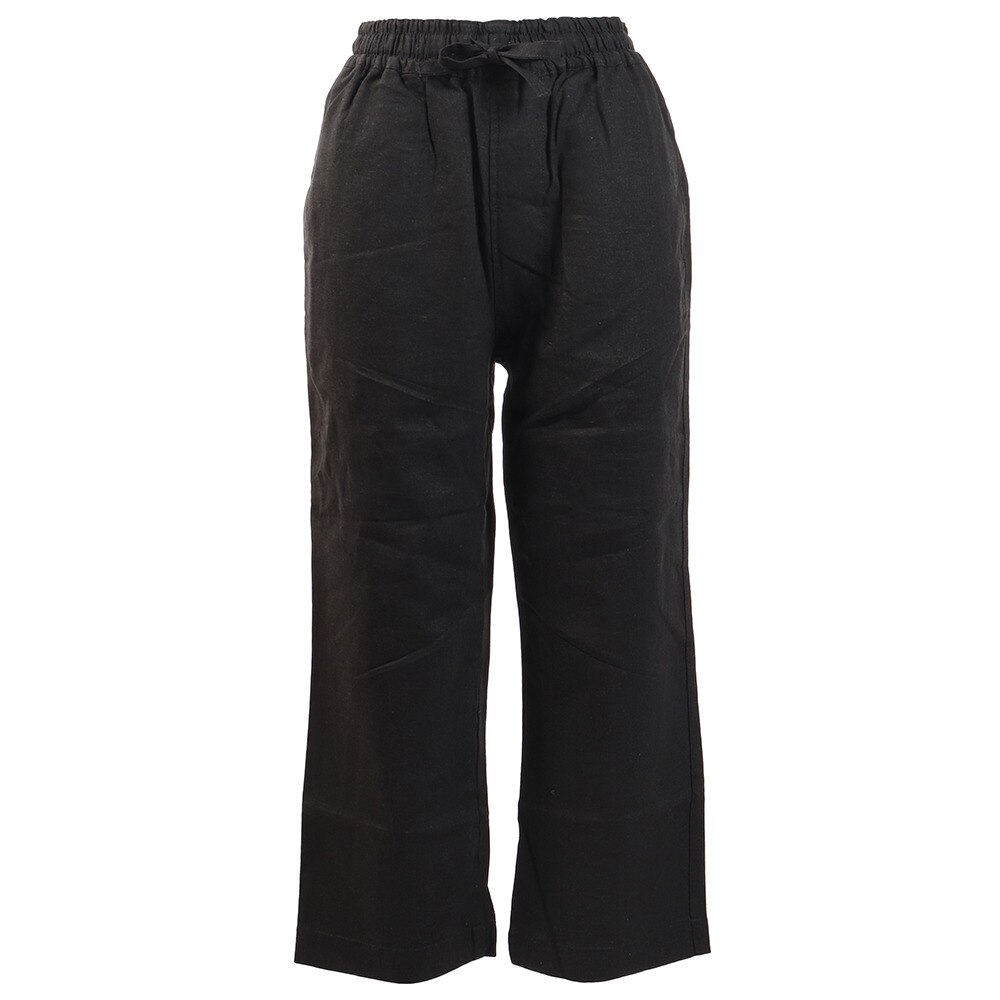  リネンミックス パンツ 872PA0JY3152BLK