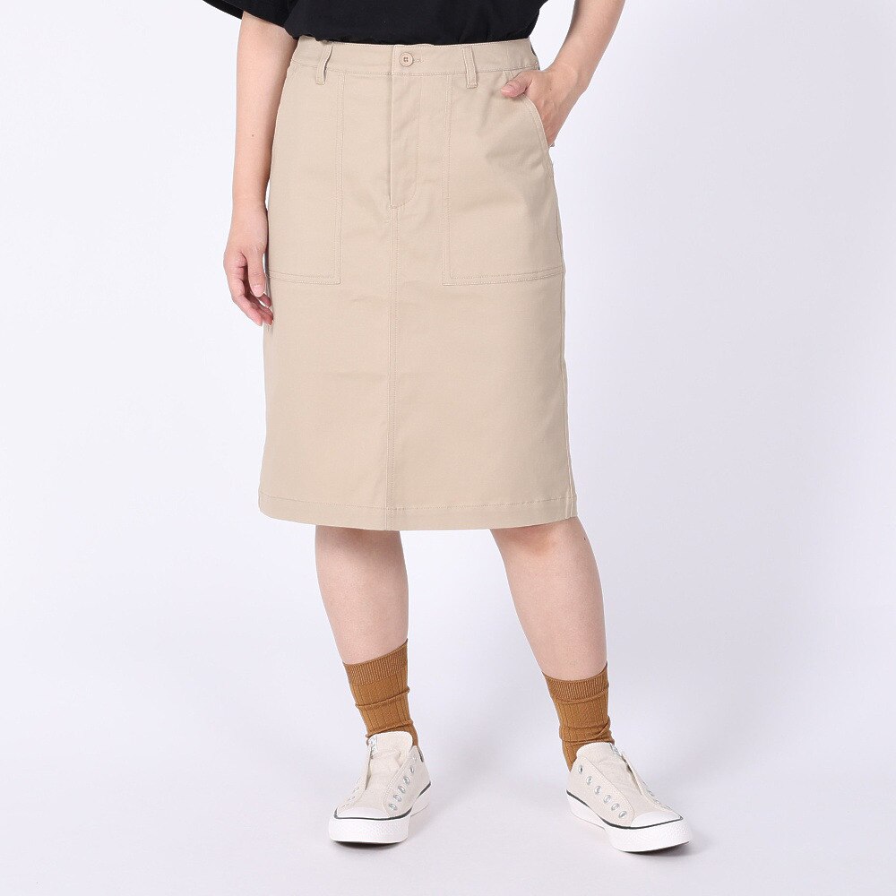 エルケクス（ELKEX）（レディース）GOODAY スカート MID TW EKL2S14167 BEG