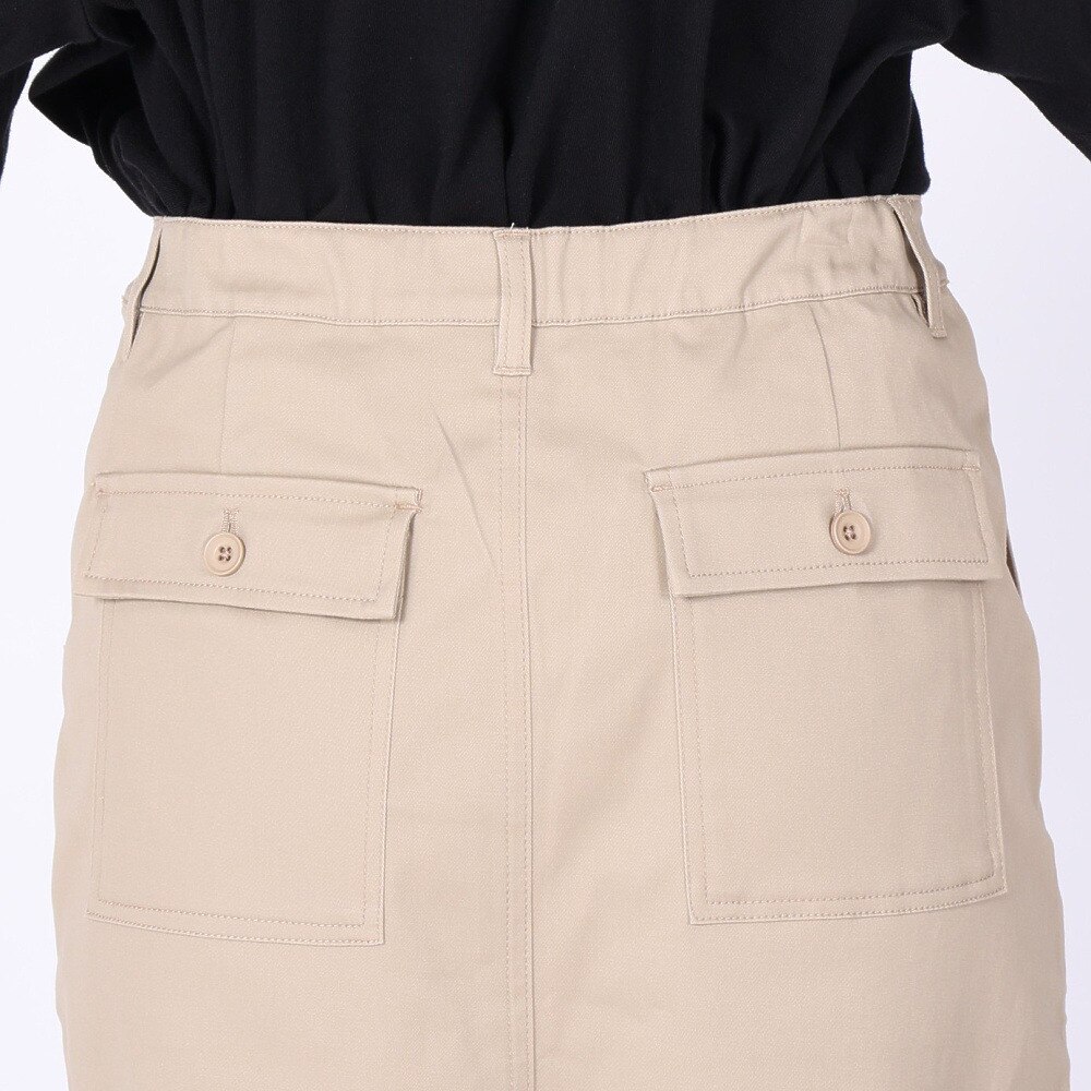 エルケクス（ELKEX）（レディース）GOODAY スカート MID TW EKL2S14167 BEG