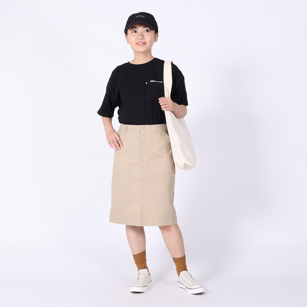エルケクス（ELKEX）（レディース）GOODAY スカート MID TW EKL2S14167 BEG