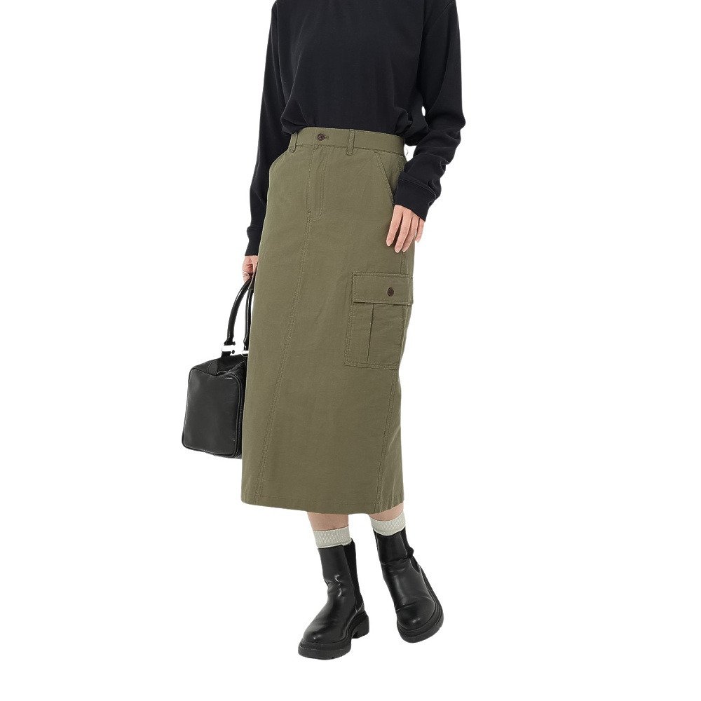 エルケクス（ELKEX）（レディース）カーゴスカート EKL5FA0021 BLK