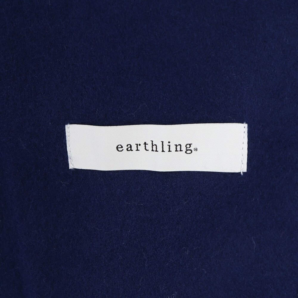 アースリング（earthling）（レディース）裏起毛 ジップパーカー 1003-5028NV