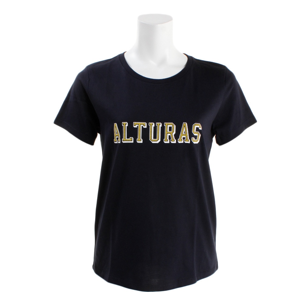  【多少の傷汚れありの為大奉仕】Tシャツ レディース 半袖 プリント フロッキー 872PA9JY6386NVY オンライン価格