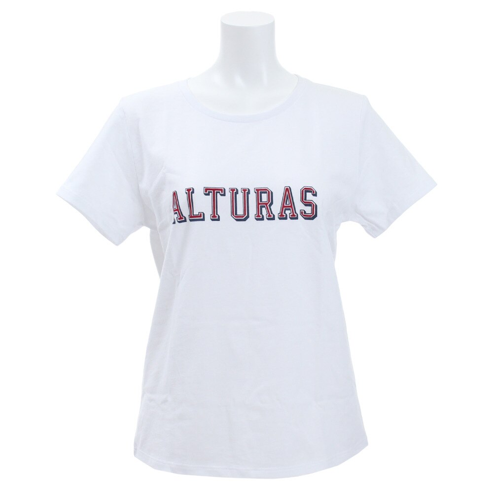 【多少の傷汚れありの為大奉仕】Tシャツ レディース 半袖 プリント フロッキー 872PA9JY6386WHT オンライン価格