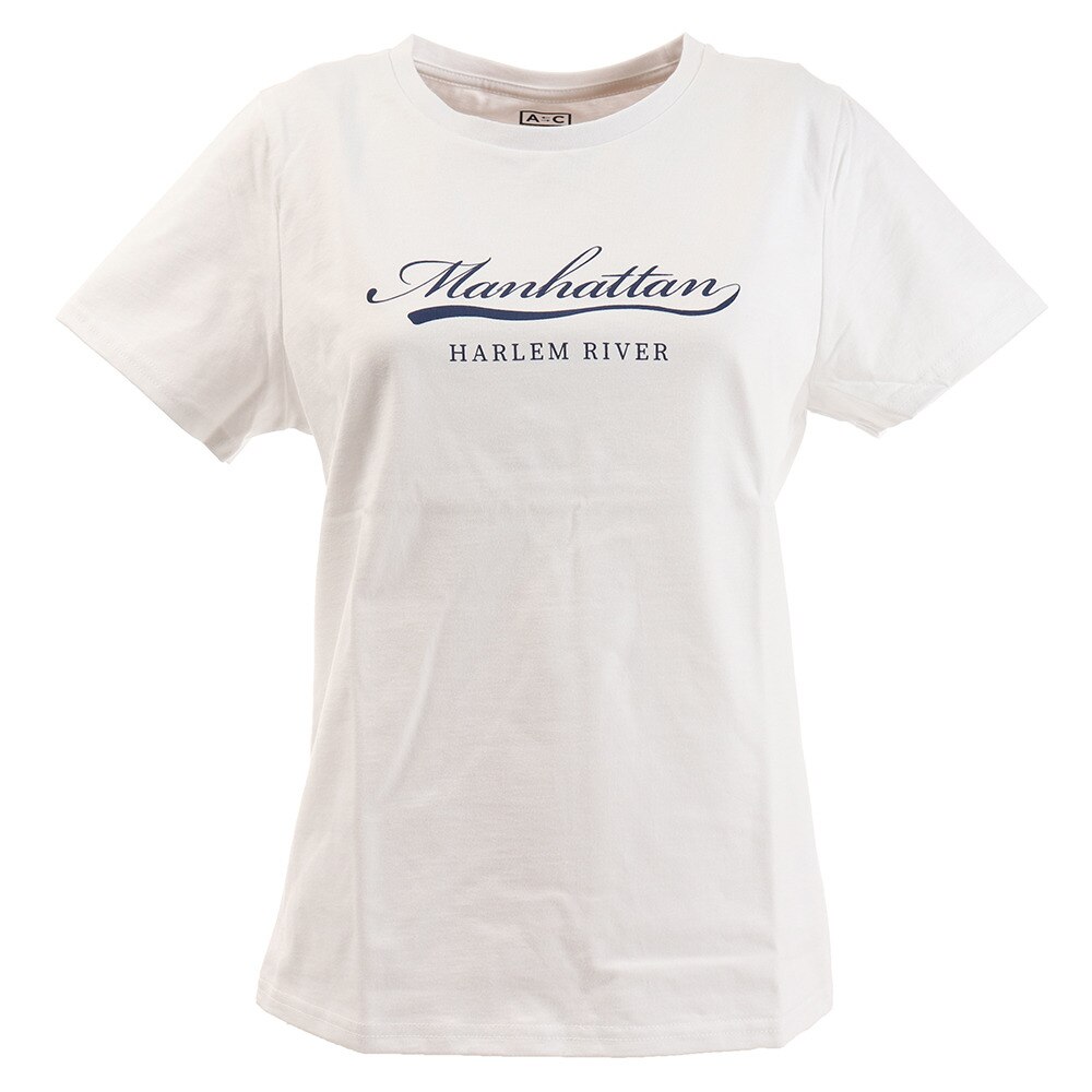  Tシャツ レディース 半袖 プリント 872PA0BGI3156WHT