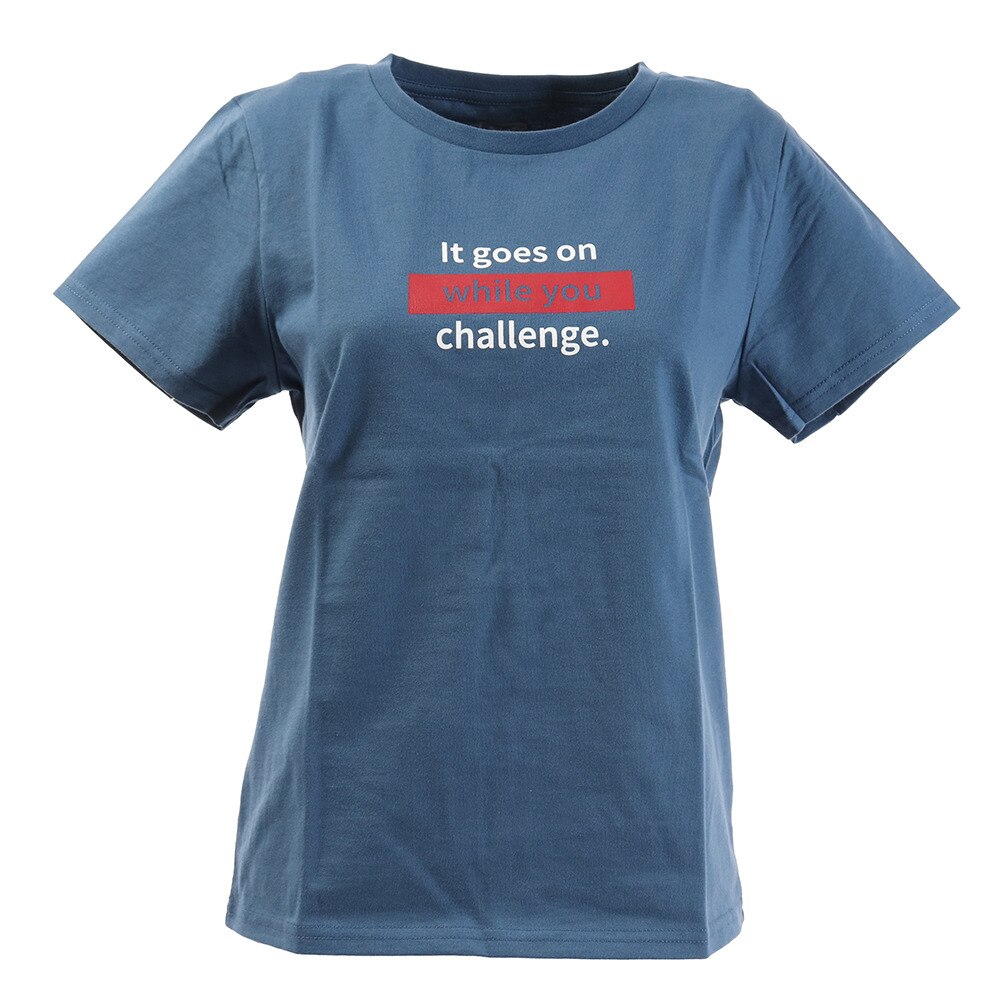  Tシャツ レディース 半袖 プリント 872PA0BGI3157IBLU