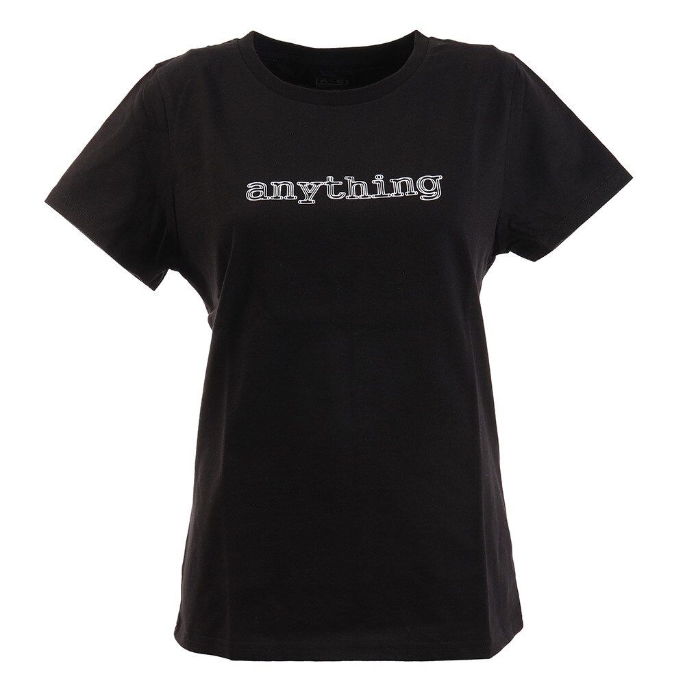  Tシャツ レディース 半袖 プリント 872PA0BGI3159BLK