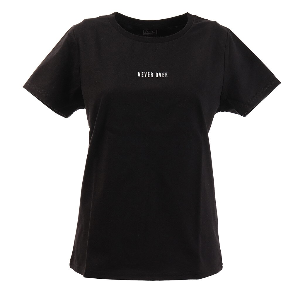  Tシャツ レディース 半袖 プリント 872PA0BGI3161BLK