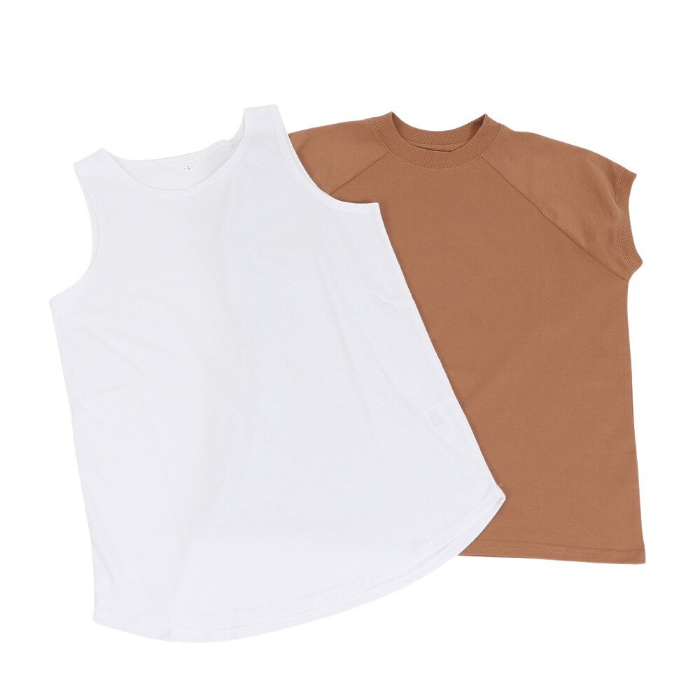  【送料無料！ 20日まで】2枚重ね着Tシャツ 872PA1CD6343BRN