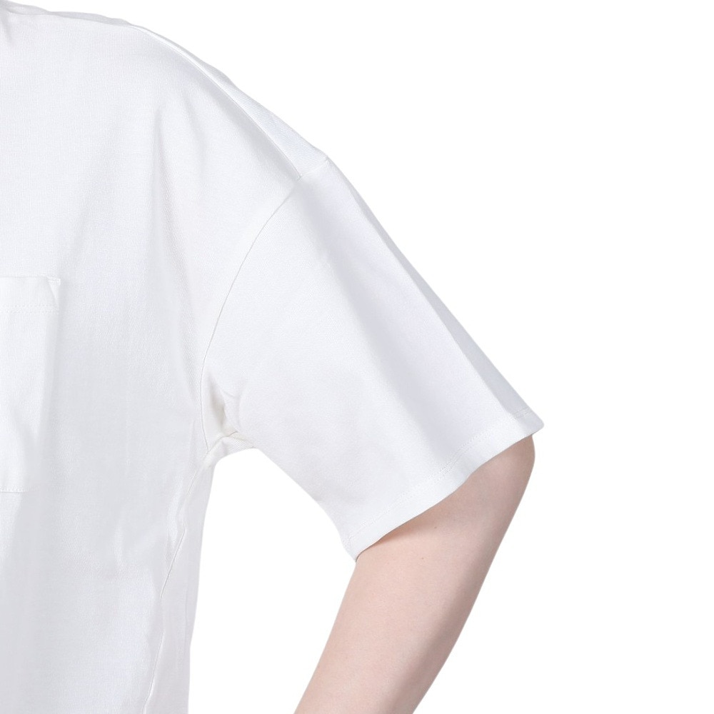 エルケクス（ELKEX）（レディース）ビッグシルエット 半袖Tシャツ EKL2SP4191 WHT