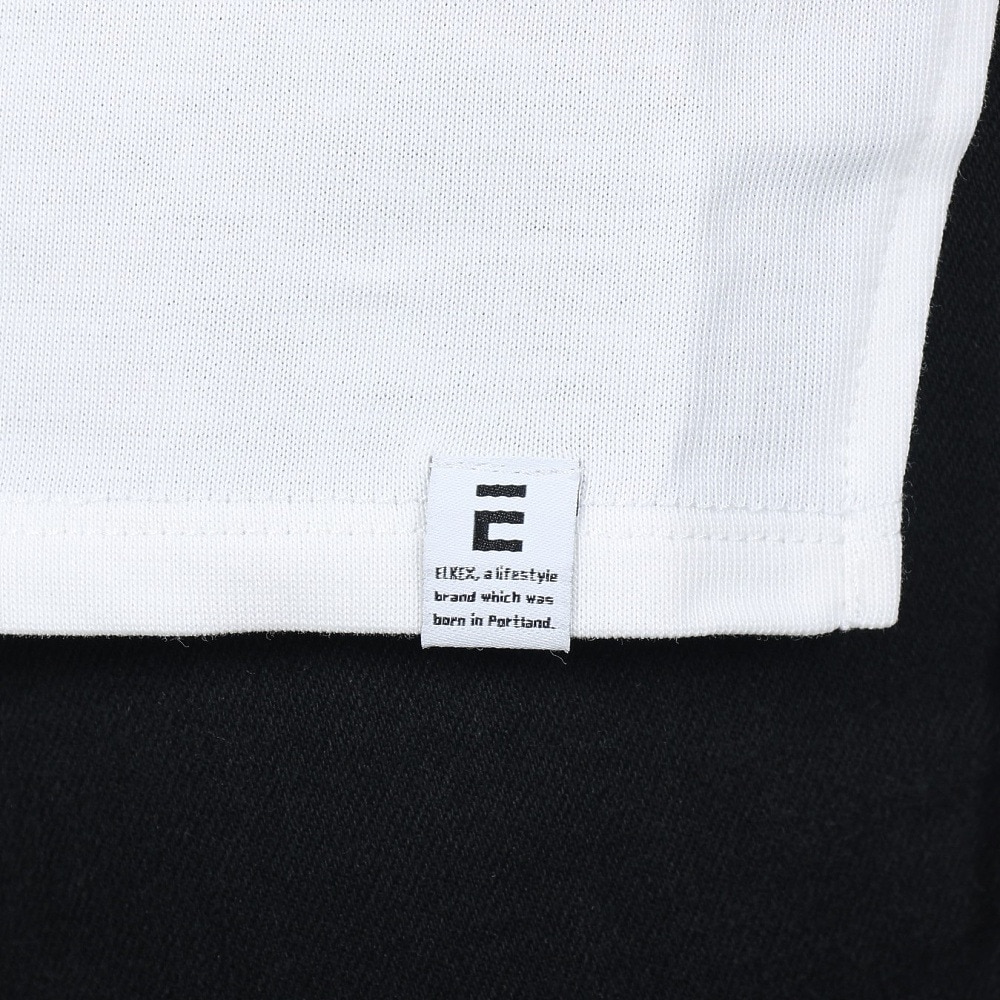 エルケクス（ELKEX）（レディース）ビッグシルエット 半袖Tシャツ EKL2SP4191 WHT