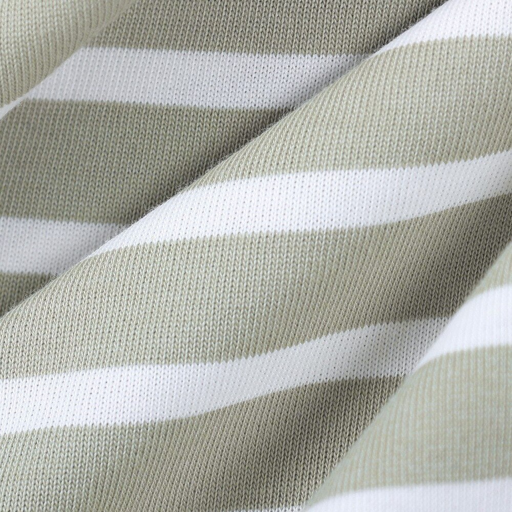 エルケクス（ELKEX）（レディース）STAIN-RESISTANT BOARD NECK 長袖Tシャツ EKL2SP4192 GRN