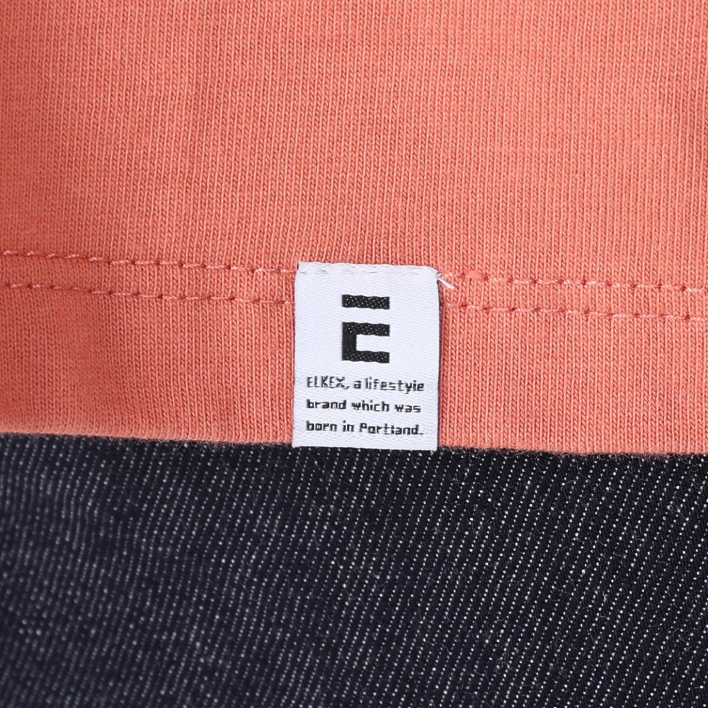 エルケクス（ELKEX）（レディース）プリント 半袖Tシャツ EKL2S14199 ORG