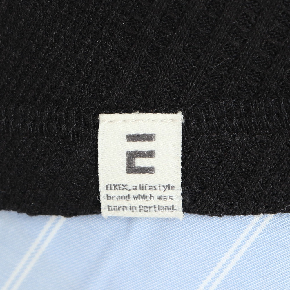 エルケクス（ELKEX）（レディース）半袖 ジャガード Tシャツ EKL3S11003 BLK