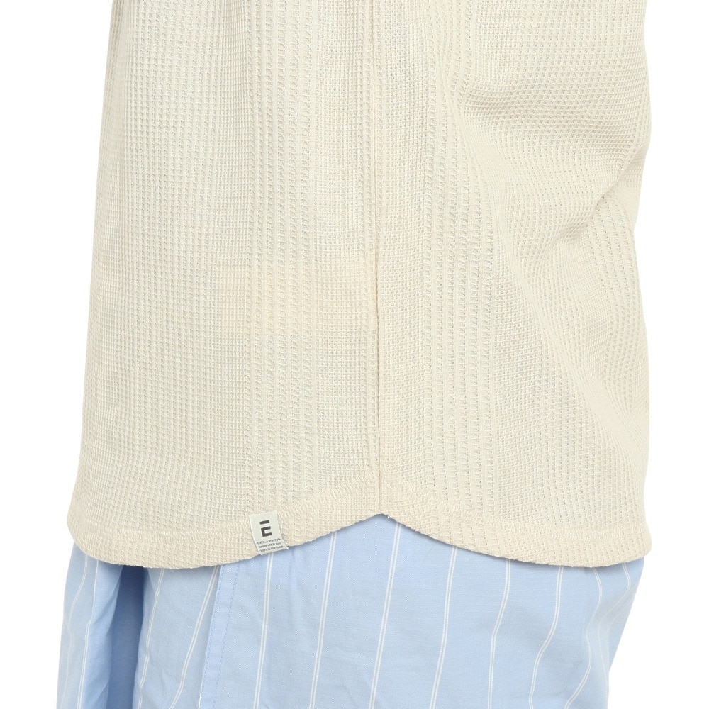エルケクス（ELKEX）（レディース）半袖 ジャガード Tシャツ EKL3S11003 OWHT