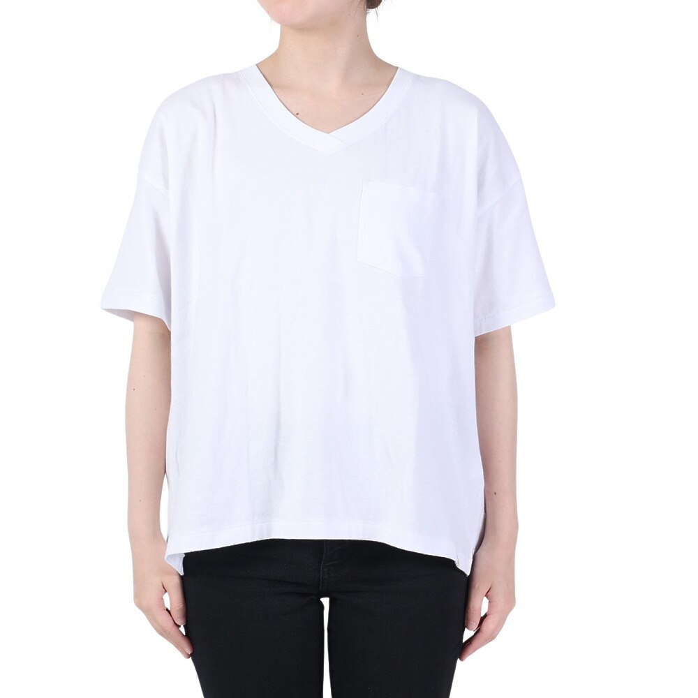 エルケクス（ELKEX）（レディース）半袖Tシャツ EKL3S11004 WHT