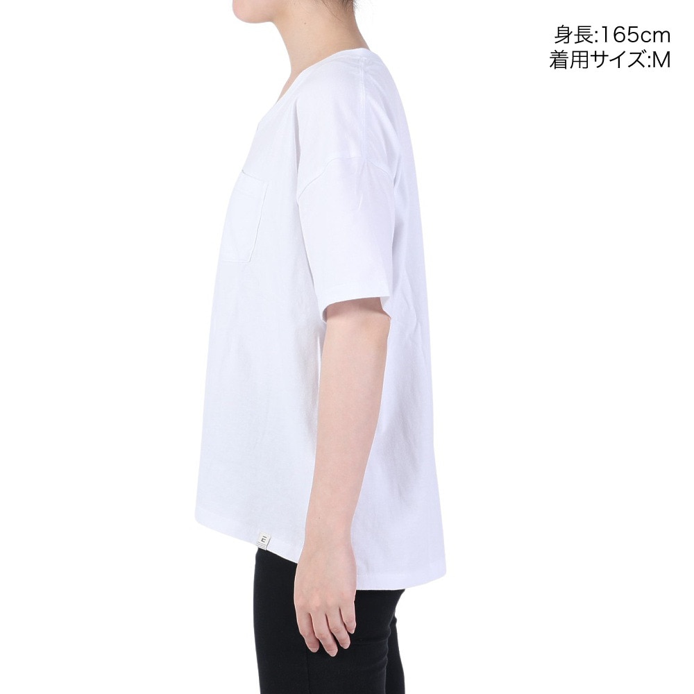 エルケクス（ELKEX）（レディース）半袖Tシャツ EKL3S11004 WHT