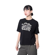 エルケクス（ELKEX）（レディース）EMBROIDEY 半袖Tシャツ EKL4S10018 BLK