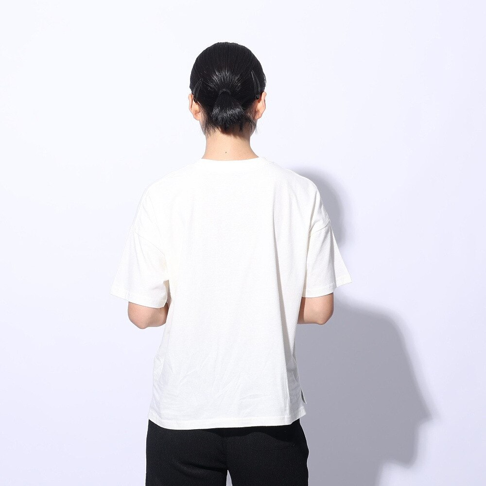 エルケクス（ELKEX）（レディース）F/S WAFFLE BOAT NECK 半袖Tシャツ EKL4S10018 OWHT