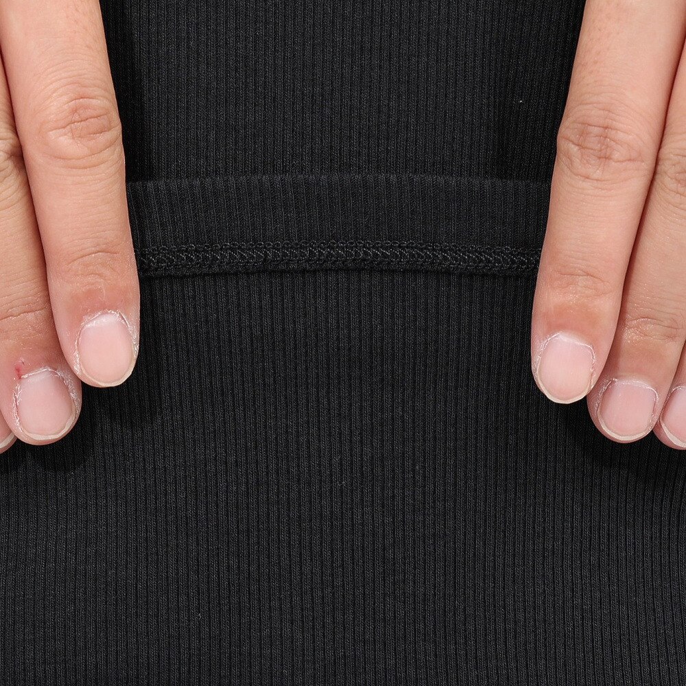 エルケクス（ELKEX）（レディース）長袖 クルーネックシャツ EKL4FA0019 BLK