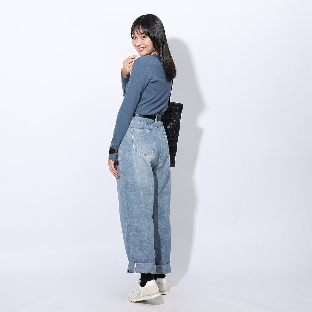 エルケクス（ELKEX）（レディース）長袖 クルーネックシャツ EKL4FA0019 BLU